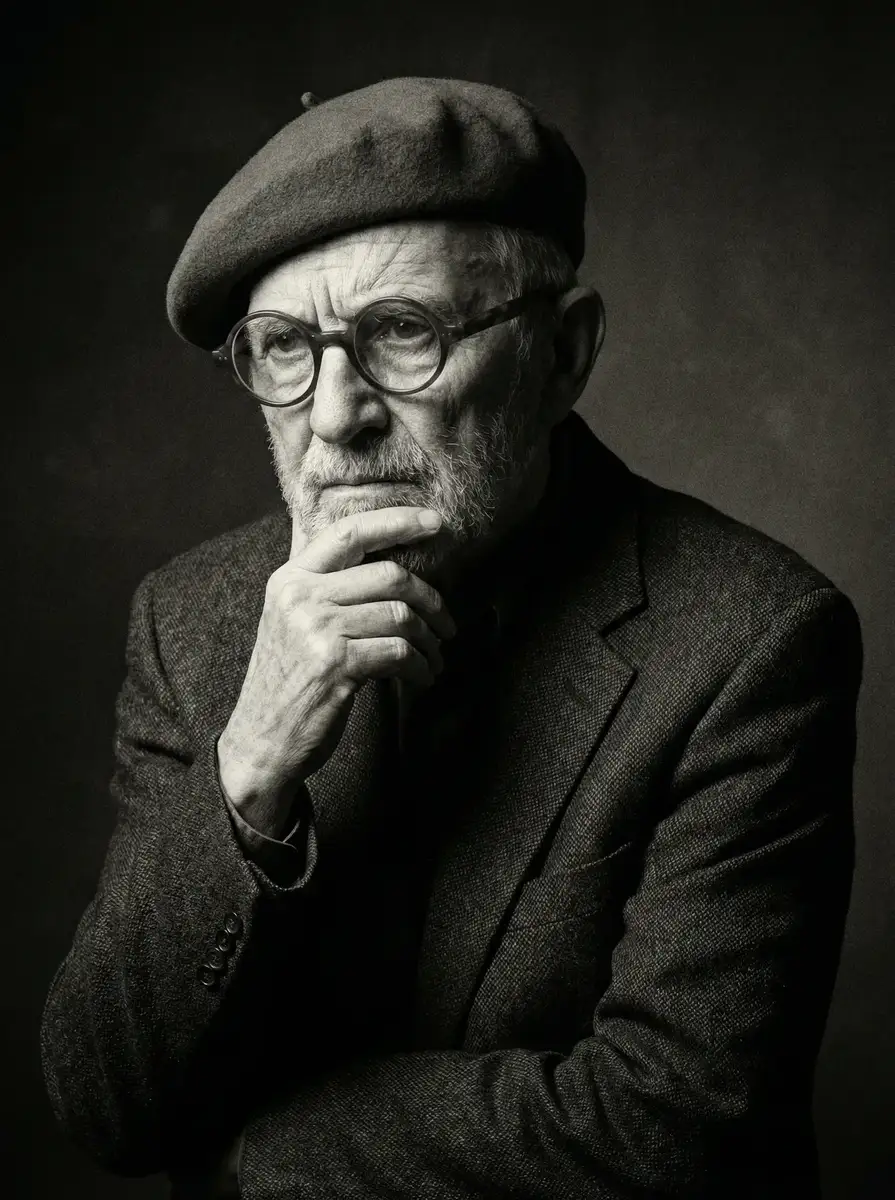 电影导演黑白肖像 - 今日致敬的 打飞机 领域先驱